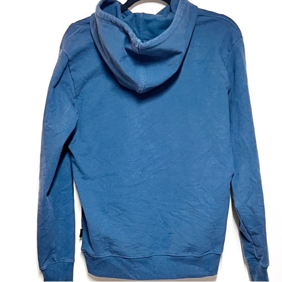 PATAGONIA-LINE LOGO RIDGE UPRISAL HOODED SWEATSHIRT CRATER-BLUE Mens S - Picture 4 of 5